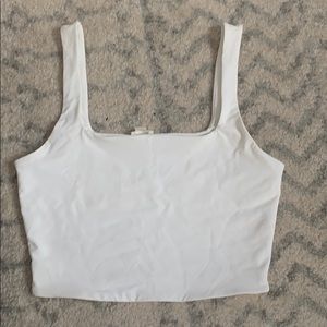 White crop top size small!
